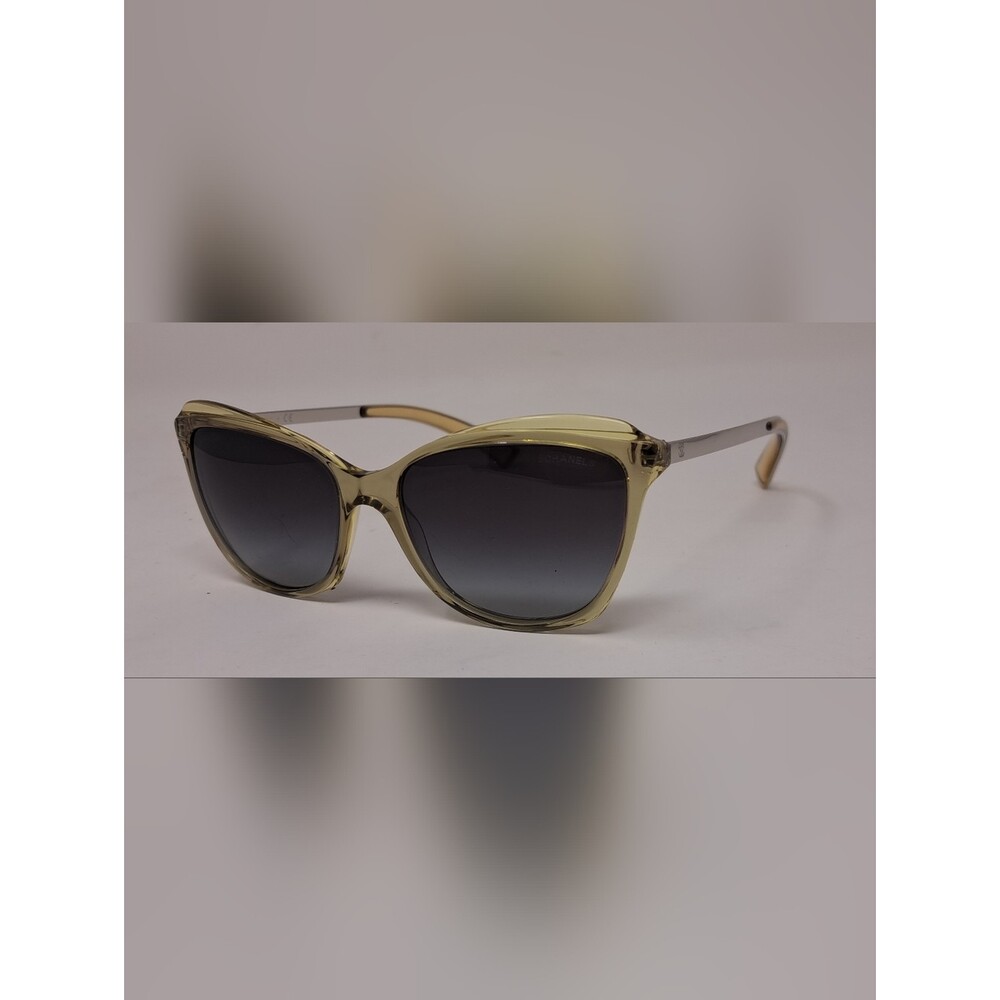 CHANEL Women's Sunglasses Italy Cateye Dark Tint 5384 1628/S6 55-16-140 - Picture 11 of 16